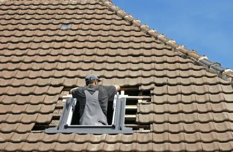 Pose de velux - Romenay